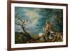 Air-one of four paintings showing the four elements, ordered in 1607 by Cardinal Federico Borromeo.-Jan Brueghel the Elder-Framed Giclee Print