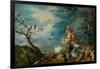 Air-one of four paintings showing the four elements, ordered in 1607 by Cardinal Federico Borromeo.-Jan Brueghel the Elder-Framed Giclee Print