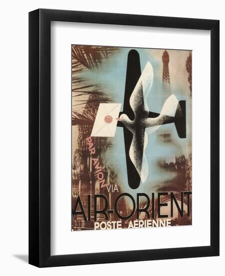 Air Orient Dove-null-Framed Premium Giclee Print