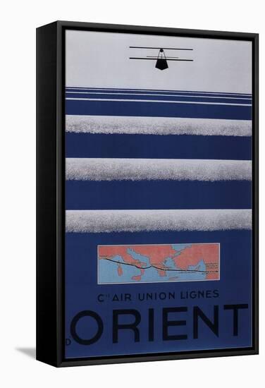 Air Orient-null-Framed Stretched Canvas