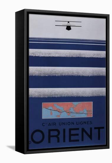 Air Orient-null-Framed Stretched Canvas