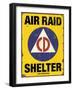 Air Raid CD-Retroplanet-Framed Giclee Print
