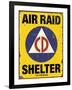 Air Raid CD-Retroplanet-Framed Giclee Print