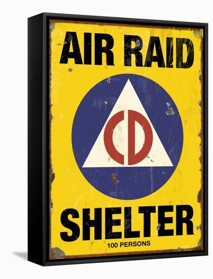 Air Raid CD-Retroplanet-Framed Stretched Canvas