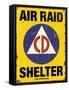 Air Raid CD-Retroplanet-Framed Stretched Canvas