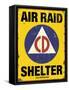 Air Raid CD-Retroplanet-Framed Stretched Canvas