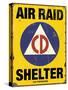 Air Raid CD-Retroplanet-Stretched Canvas