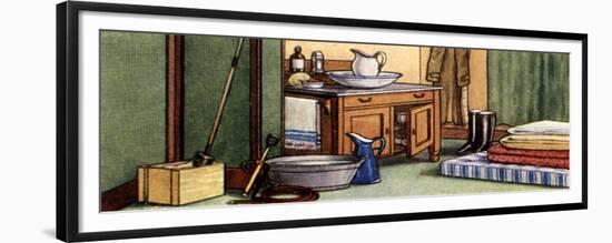 Air Raid Precautions, Cigarette Card, British, 1938-null-Framed Giclee Print