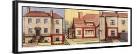 Air Raid Precautions, Cigarette Card, British, 1938-null-Framed Giclee Print