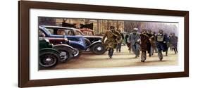 Air Raid Precautions, Cigarette Card, British, 1938-null-Framed Giclee Print