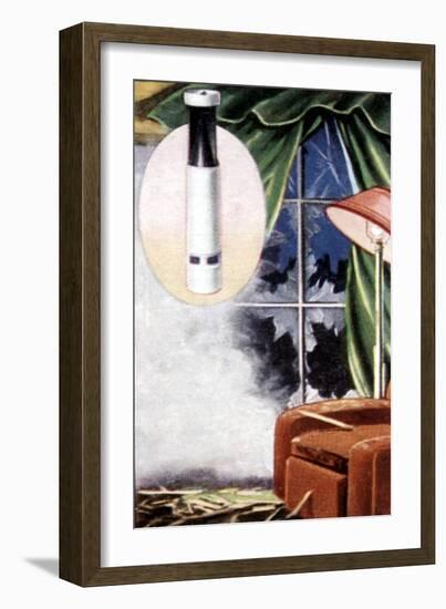 Air Raid Precautions, Cigarette Card, British, 1938-null-Framed Giclee Print