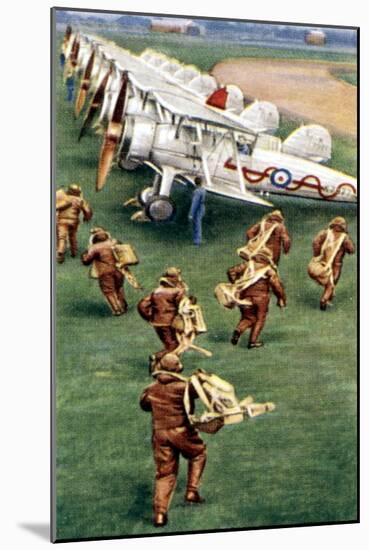 Air Raid Precautions, Cigarette Card, British, 1938-null-Mounted Giclee Print