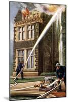 Air Raid Precautions, Cigarette Card, British, 1938-null-Mounted Giclee Print