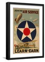 Air Service-null-Framed Art Print