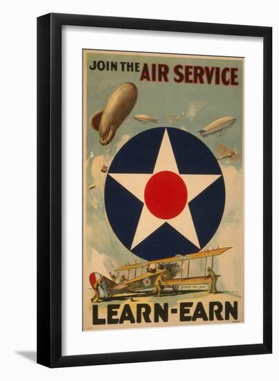 Air Service-null-Framed Art Print