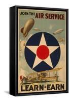 Air Service-null-Framed Stretched Canvas