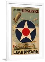 Air Service-null-Framed Art Print