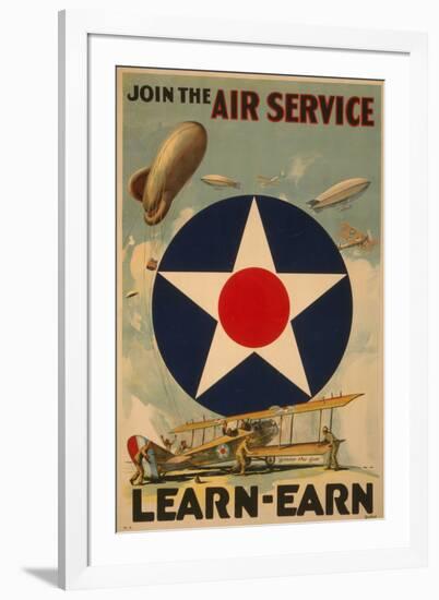 Air Service-null-Framed Art Print