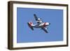 Air Show V-Lee Peterson-Framed Photographic Print