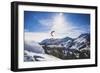 Air Time. Austin Birrer Lays Out A Double Back, Alta, Utah-Louis Arevalo-Framed Photographic Print