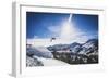 Air Time. Austin Birrer Lays Out A Double Back, Alta, Utah-Louis Arevalo-Framed Photographic Print