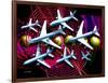 Air Travel-Victor Habbick-Framed Photographic Print