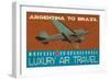 Air Travel-Jason Giacopelli-Framed Art Print