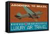 Air Travel-Jason Giacopelli-Framed Stretched Canvas