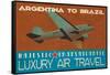 Air Travel-Jason Giacopelli-Framed Stretched Canvas