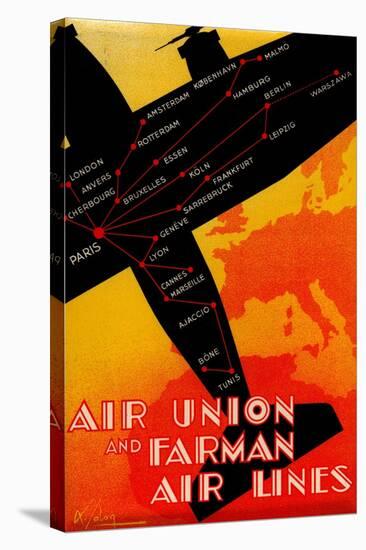 Air Union and Farman Air Lines-null-Stretched Canvas
