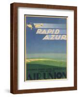 Air Union Poster-null-Framed Art Print