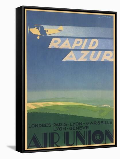 Air Union Poster-null-Framed Stretched Canvas