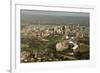 Air View of Downtown Adelaide, South Australia, Australia, Pacific-Tony Waltham-Framed Photographic Print