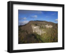 Air View of La Verna Hermitage-Guido Cozzi-Framed Photographic Print