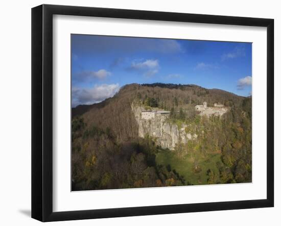 Air View of La Verna Hermitage-Guido Cozzi-Framed Photographic Print