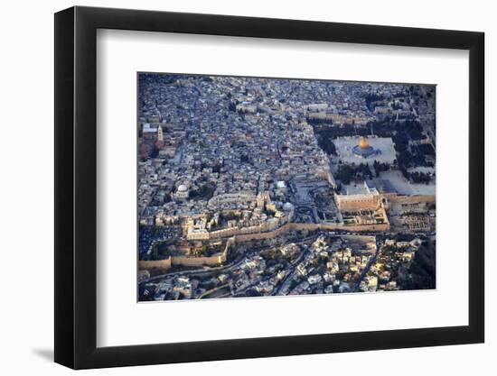 Air View of the Old City.-Stefano Amantini-Framed Photographic Print