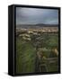 Air View of the Town by Drone-Guido Cozzi-Framed Stretched Canvas