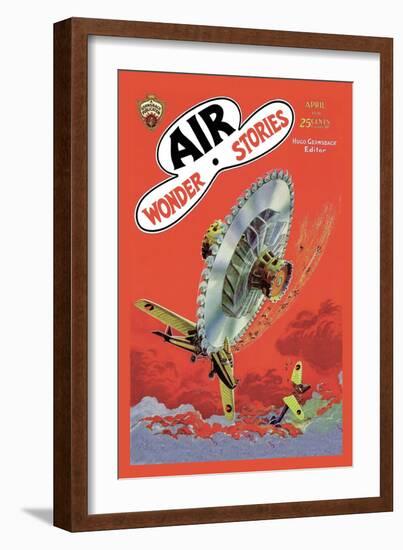 Air Wonder Stories-null-Framed Art Print