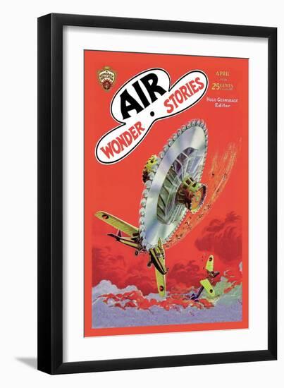 Air Wonder Stories-null-Framed Art Print