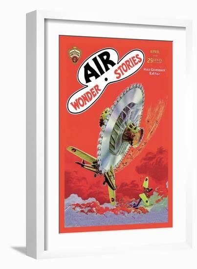 Air Wonder Stories-null-Framed Art Print