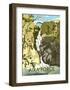 Aira Force, Lake District - Dave Thompson Contemporary Travel Print-Dave Thompson-Framed Art Print