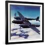 "Airborne Bomber," August 29, 1942-Ivan Dmitri-Framed Giclee Print