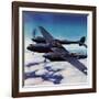 "Airborne Bomber," August 29, 1942-Ivan Dmitri-Framed Giclee Print