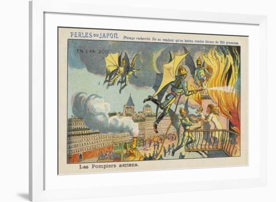 Airborne Firefighters in the Year 2000-null-Framed Giclee Print