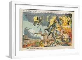 Airborne Firefighters in the Year 2000-null-Framed Giclee Print