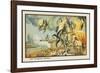 Airborne Firemen-Jean Marc Cote-Framed Photographic Print