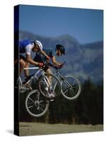 Airborne Mountain Bikes-null-Stretched Canvas