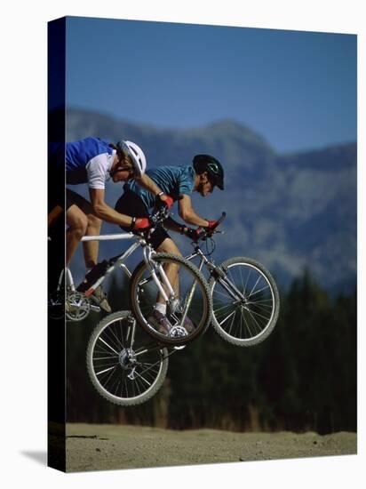 Airborne Mountain Bikes-null-Stretched Canvas