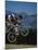 Airborne Mountain Bikes-null-Mounted Premium Photographic Print