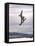 Airborne Snowboarder-null-Framed Stretched Canvas